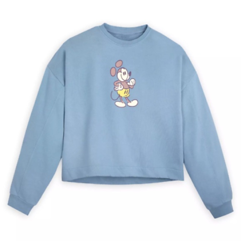 Disney Light Blue Women's Crew Neck Sweater